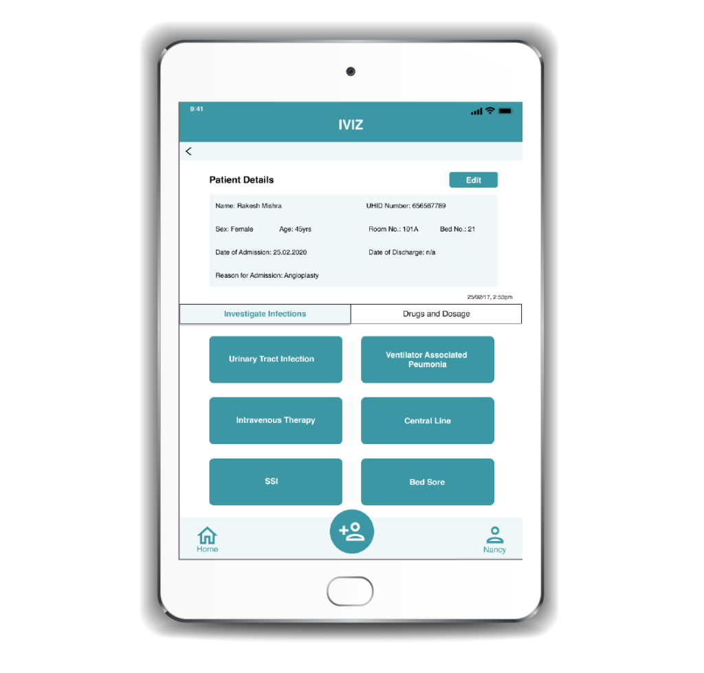 Image of Patient Onboarding Screen Post Testing